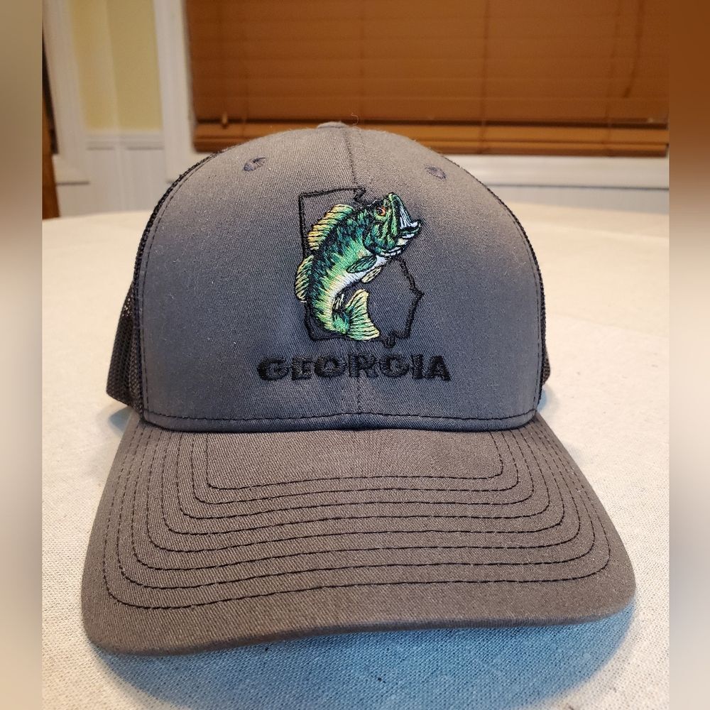 Georgia Big Mouth Bass Trucker Hat by Richardson Style-112